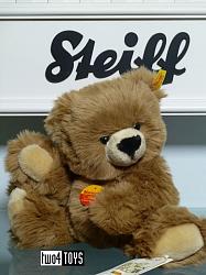 Steiff 013393 MANSCHLI TEDDY BEAR BROWN SOFT PLUSH 2003